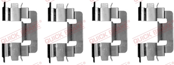 Accessory Kit, disc brake pad